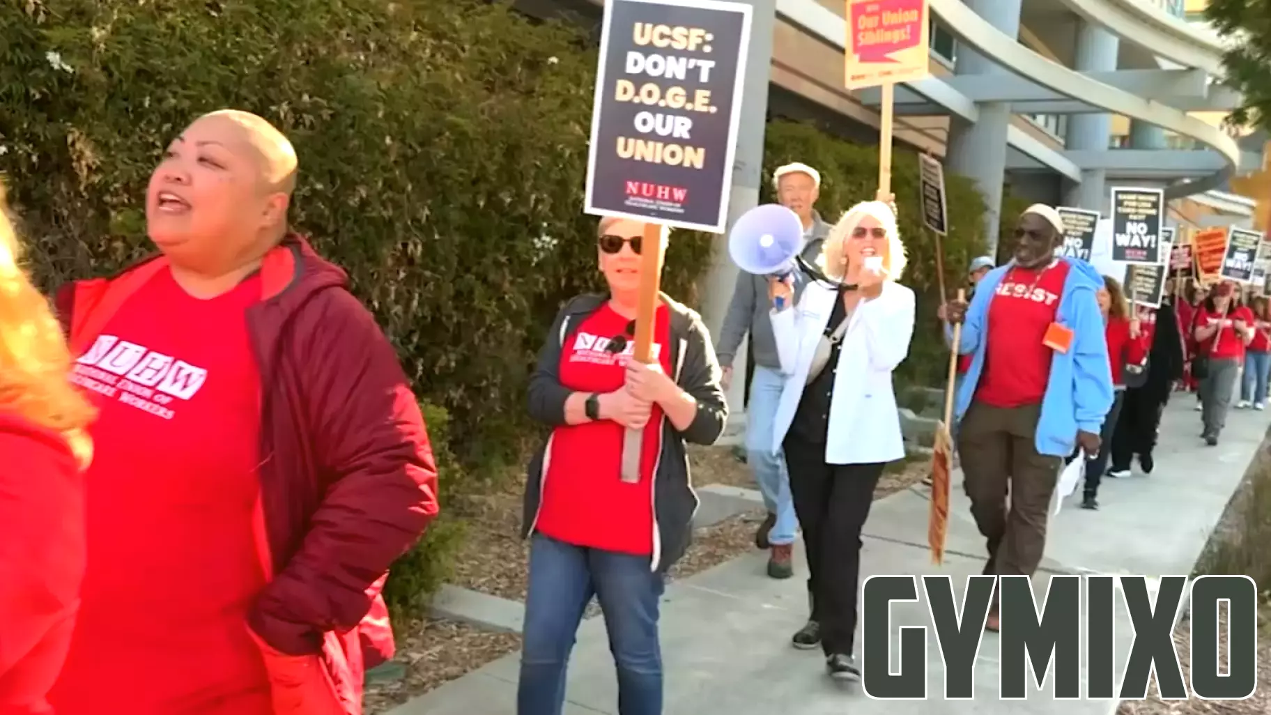 Health Care Workers at Children's Hospital in Oakland Strike Over Employment Transition