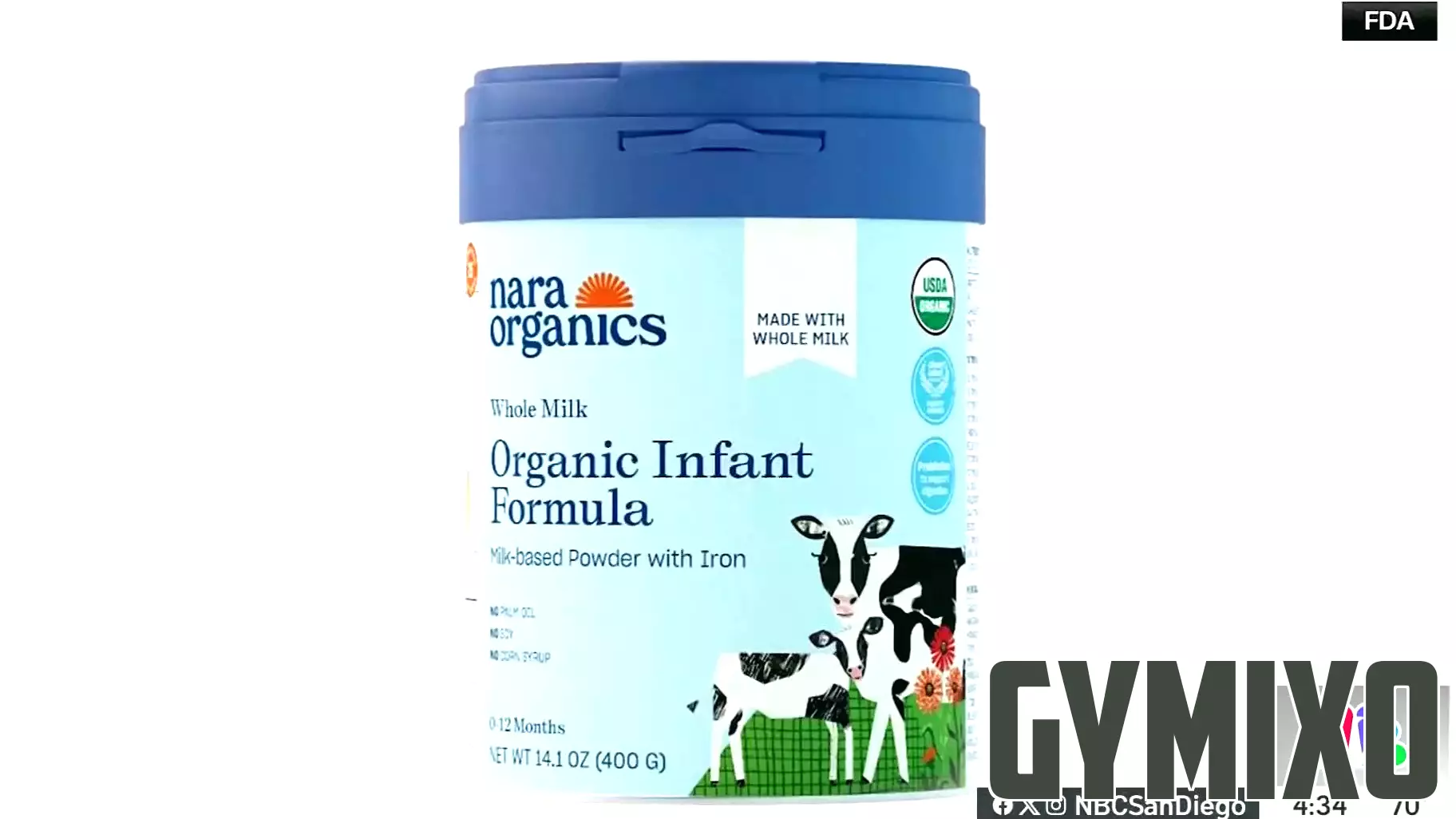 San Diego County health officials warn of botulism tied to Nara baby formula