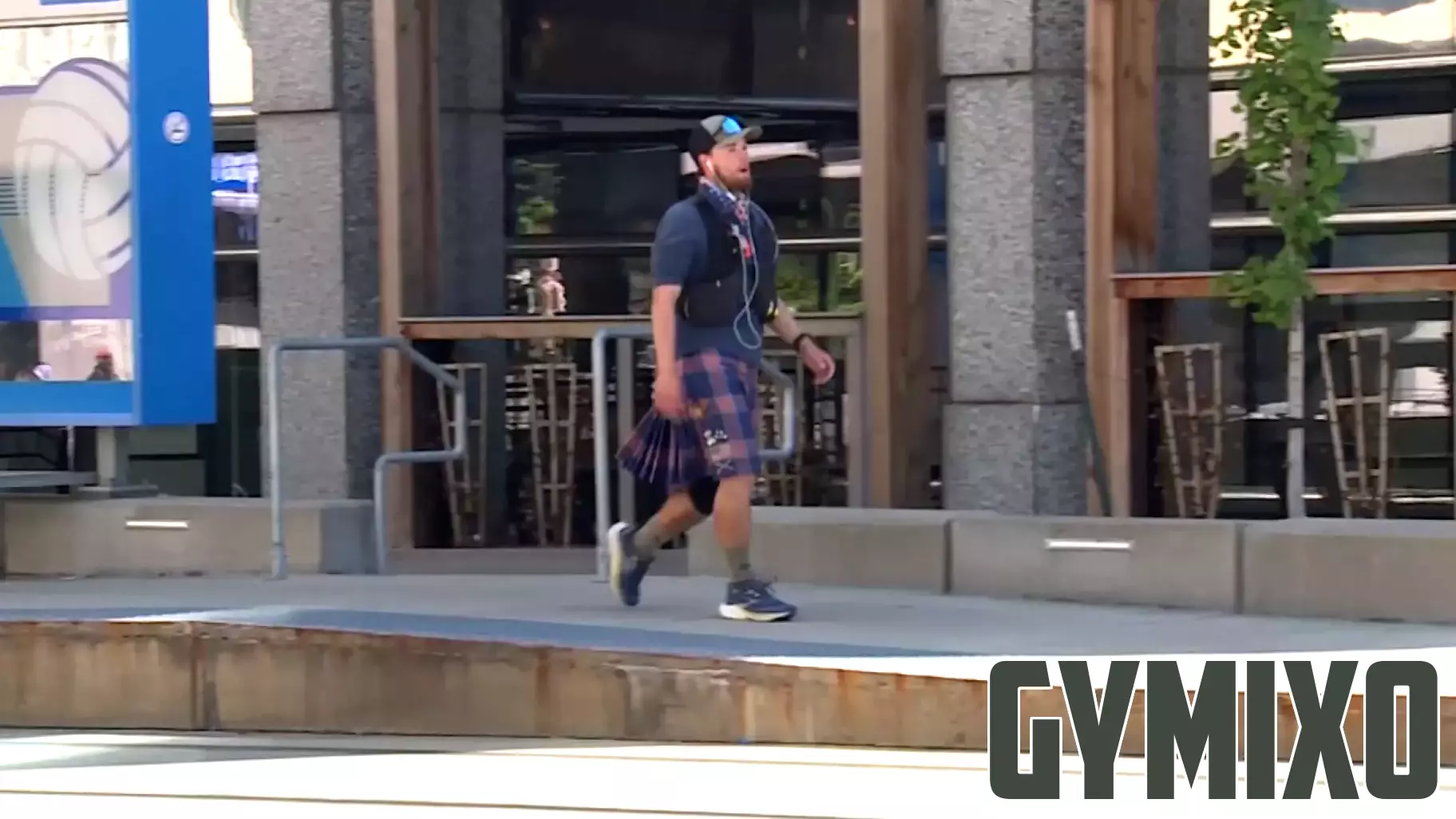 Scottish superfan walking across country to Boston in kilt to raise money for men's mental health