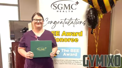 SGMC Health Celebrates Caitlin Edwards with Prestigious BEE Award