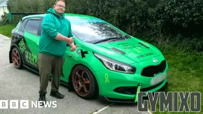Truro Man Transforms Car into Mobile Mental Health Awareness Billboard